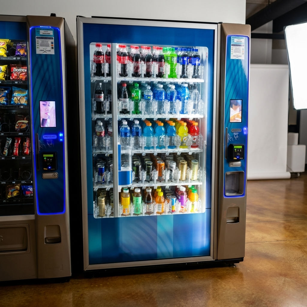 Installed smart vending equipment